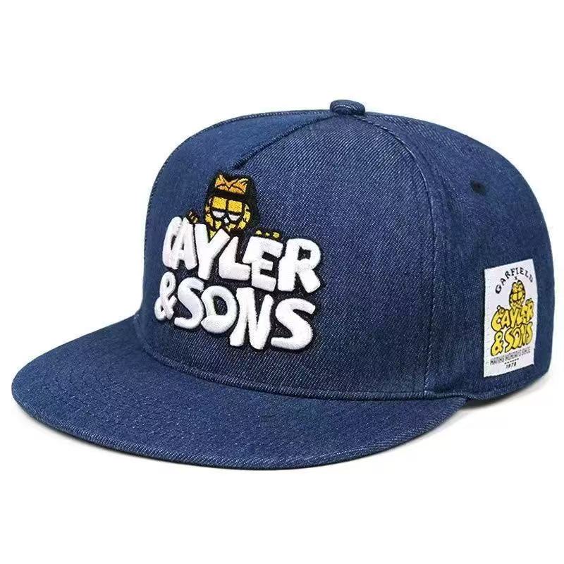 Snapback Hat Flat - Yeni Anime Nakışlı Harfli Şapka CAYLER