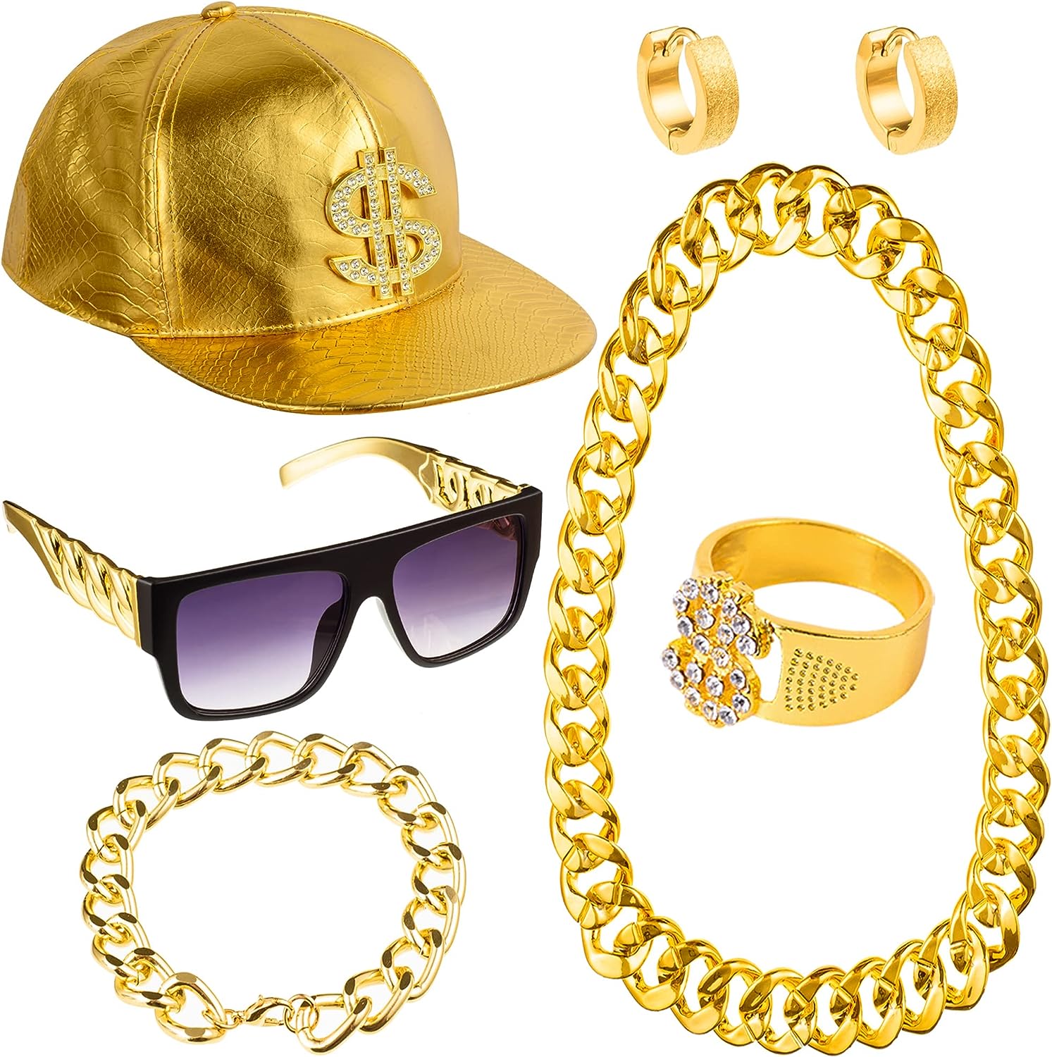 Snapback Hat Flat - PESENAR 80s 90 gemi Hop kostüm