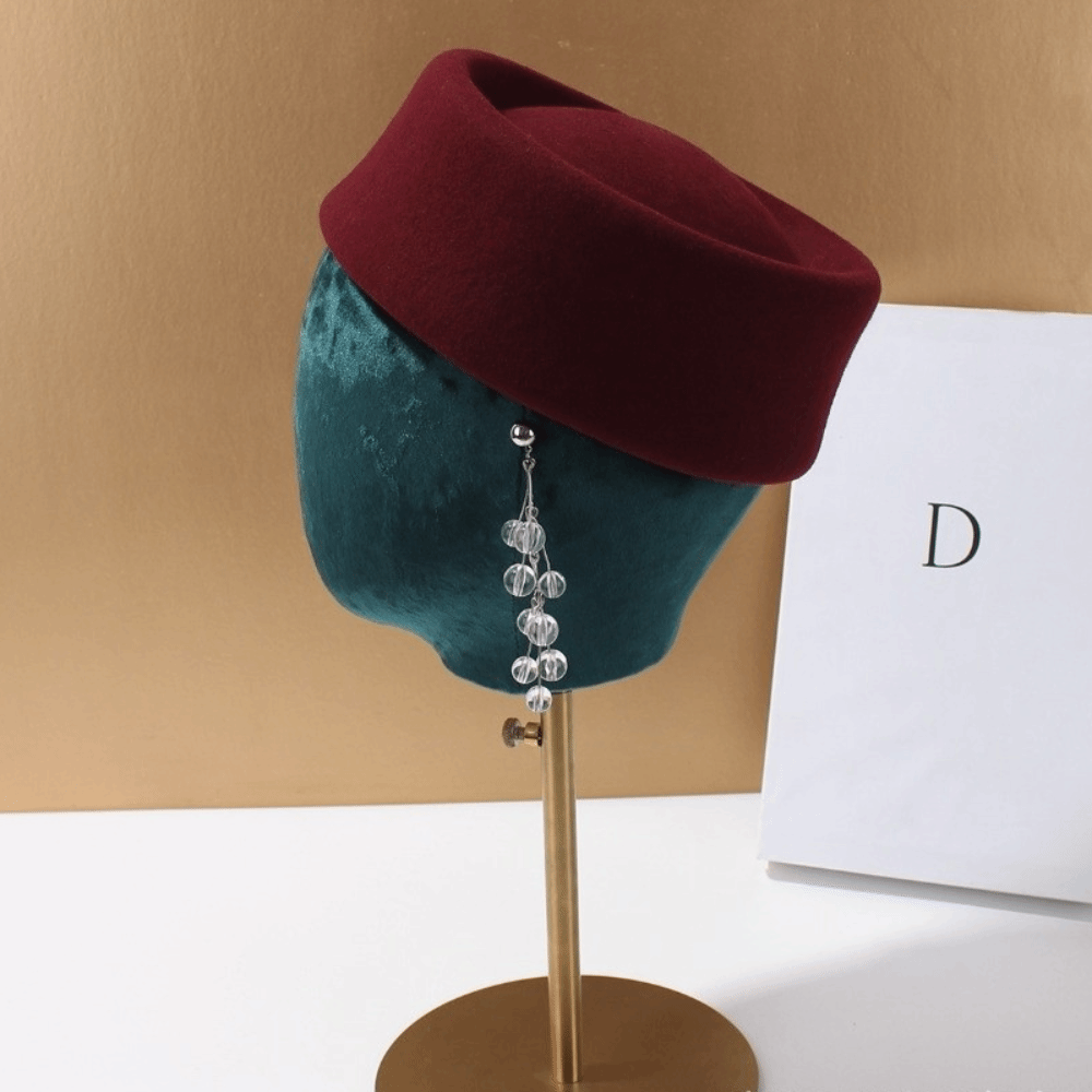 Yeni Sert Tepeli Yün Keçe Bere - Fedora Hat Wool incelemesi ve fiyatı