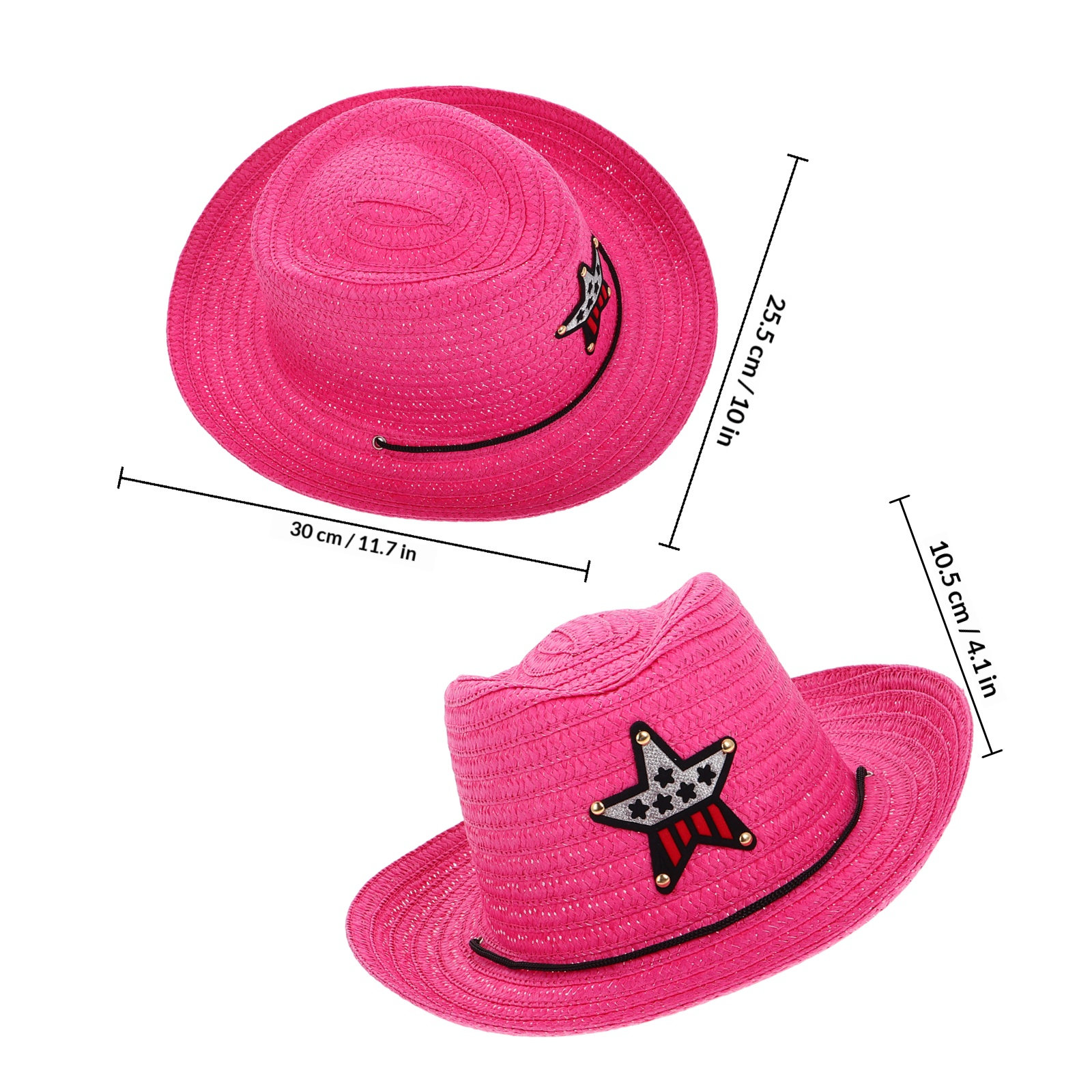 Çocuklar için Kovboy Şapkası,  - Cowboy Hat Straw incelemesi ve fiyatı