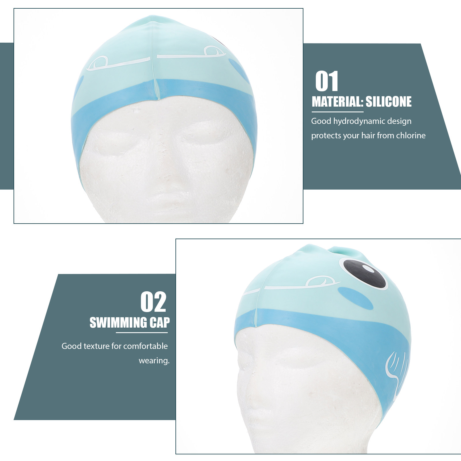 Geniş Kenarlı, Su Geçirmez, Ha - Swim Hat Silicone incelemesi ve fiyatı
