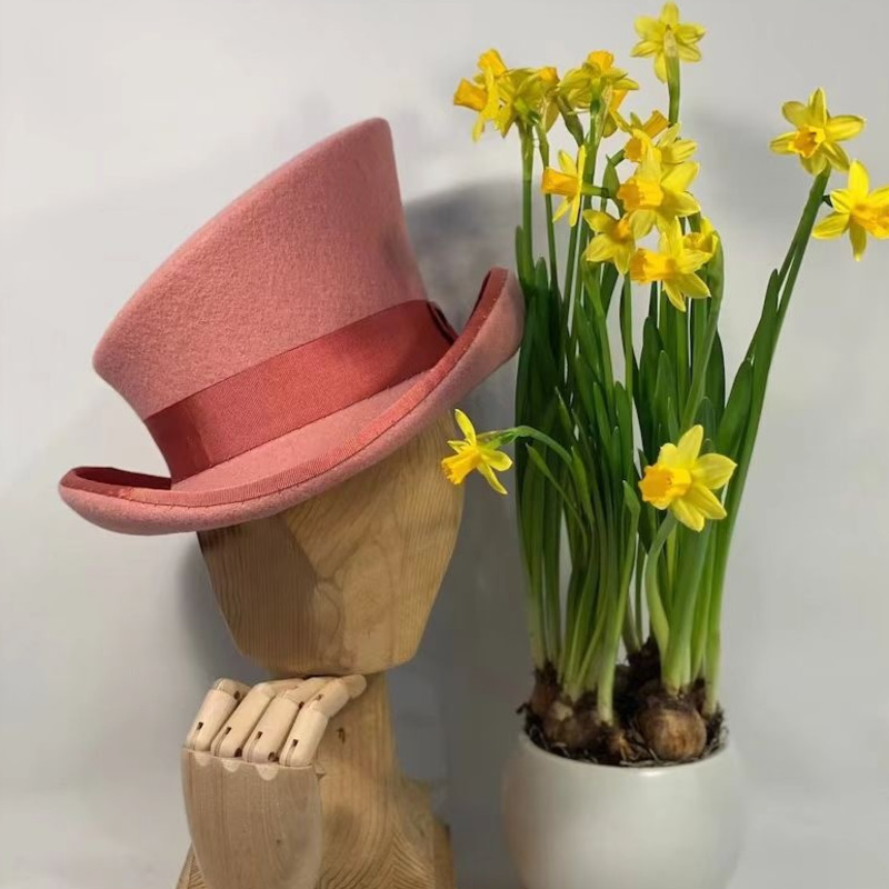 Yün Keçe Silindir Şapka Mavi K - Fedora Hat Wool incelemesi ve fiyatı