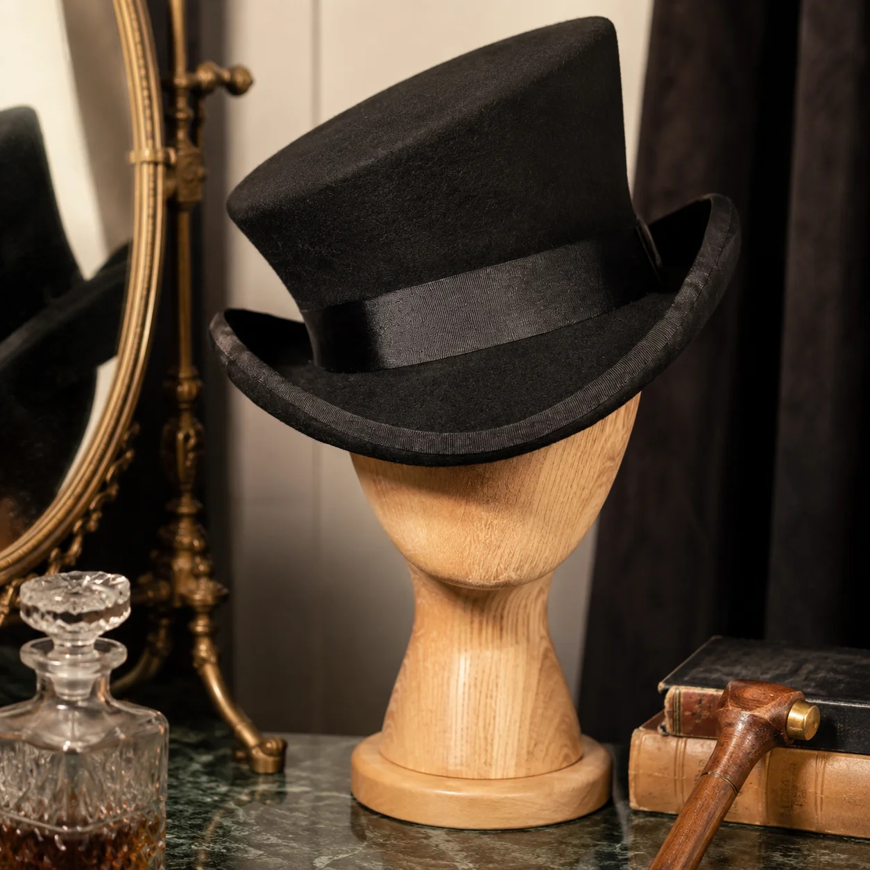 Yün Keçe Silindir Şapka Mavi K - Fedora Hat Wool incelemesi ve fiyatı