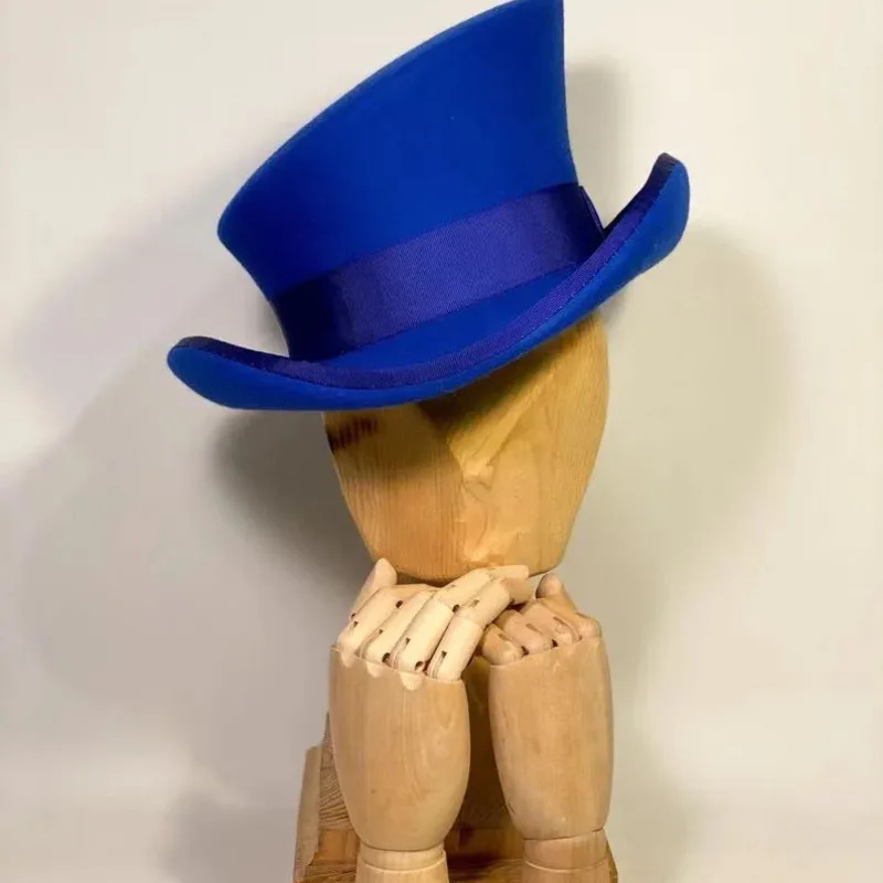 Yün Keçe Silindir Şapka Mavi K - Fedora Hat Wool incelemesi ve fiyatı