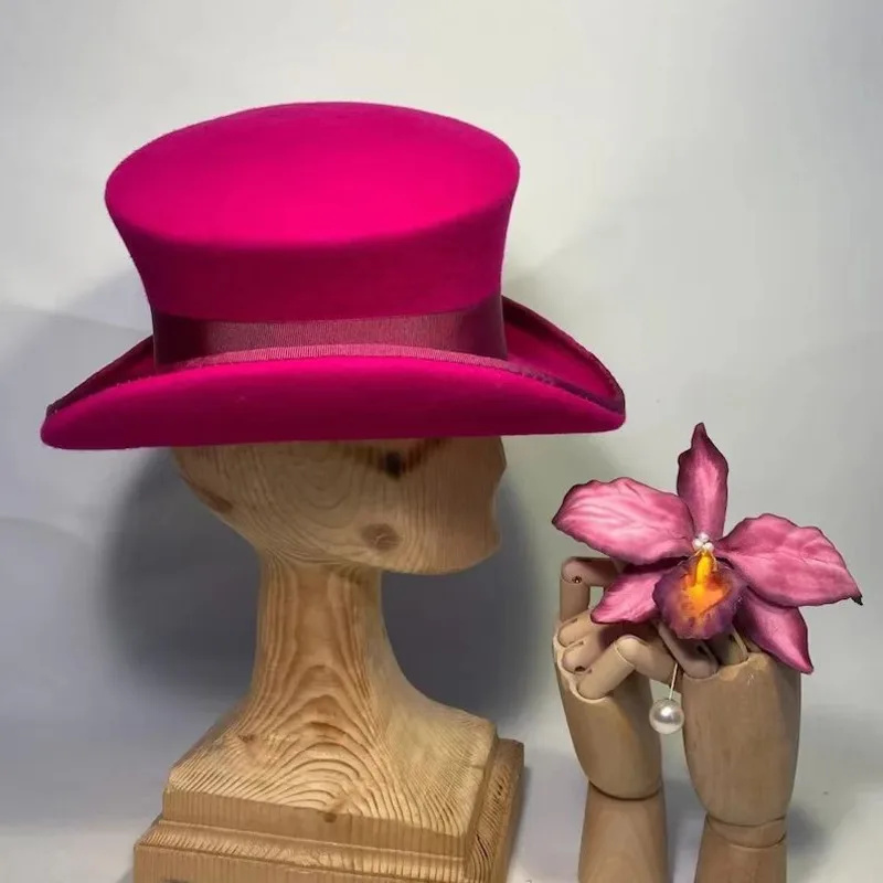 Yün Keçe Silindir Şapka Mavi K - Fedora Hat Wool incelemesi ve fiyatı