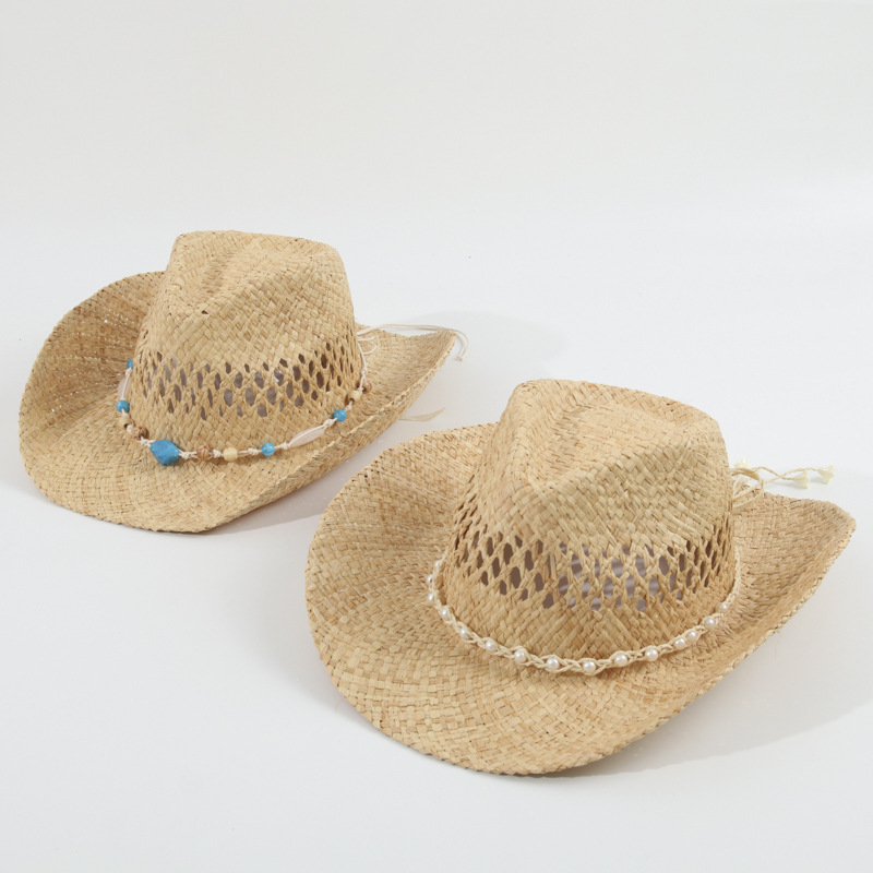 Unisex Yeni Kovboy Hasır Şapka - Cowboy Hat Straw incelemesi ve fiyatı